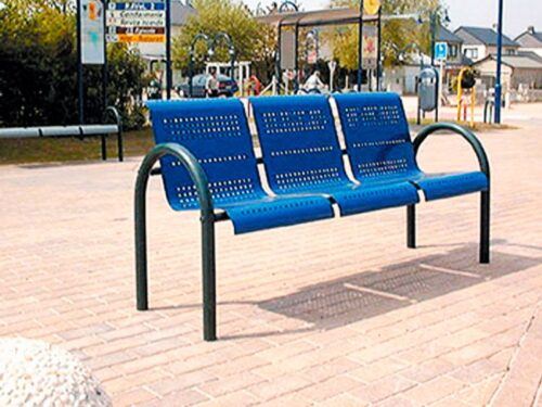 3 seater urban bench