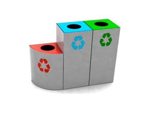 Papelera 3 residuos modul RHUS 135265