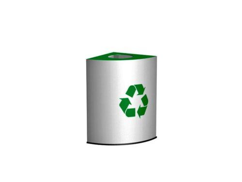 Papelera metálica modular RHUS 33150 1R