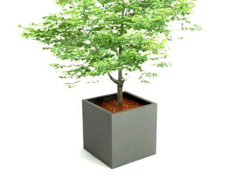 Jardinera cuadrada de gran capacidad