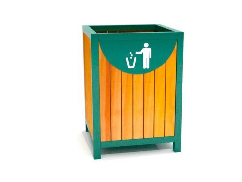 Papelera madera MELIA BAJA 3018 M