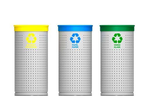 Papeleras para reciclaje