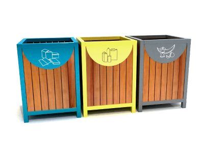 Punto verde 3 residuos MELIA 3018M