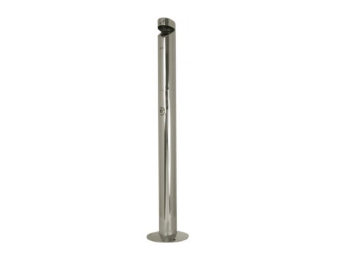 Cenicero de pie de 1,1 litros Inox. pulido