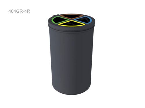 Cubo de basura reciclaje